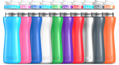 Custom 22oz. Stainless Steel Bottle & Comfort Grip Lid