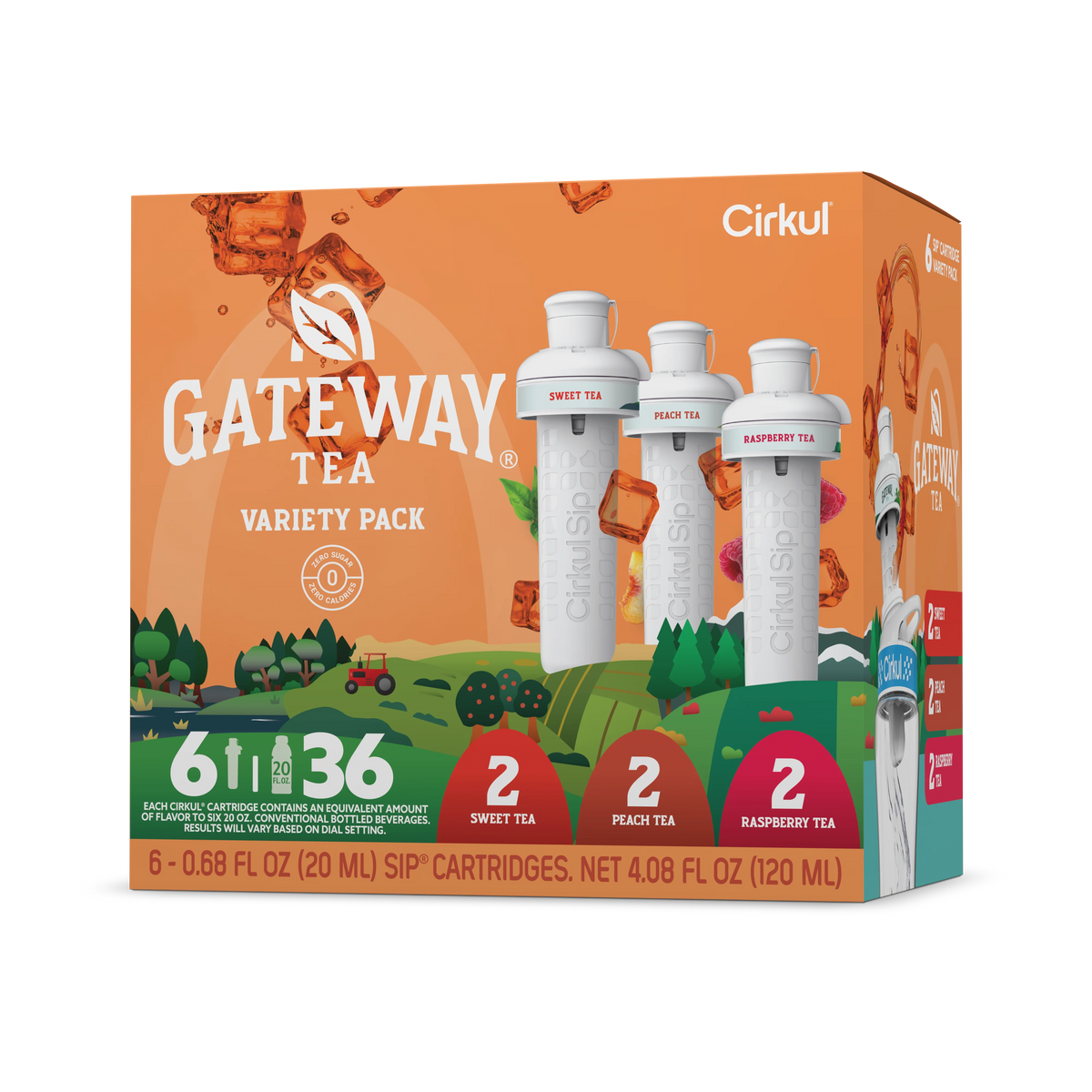 Gateway Tea® 6-Pack Variety Pack